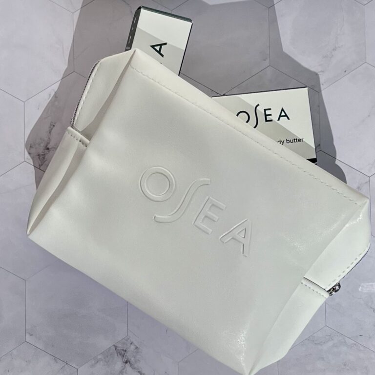 Osea mini products with Osea product bag